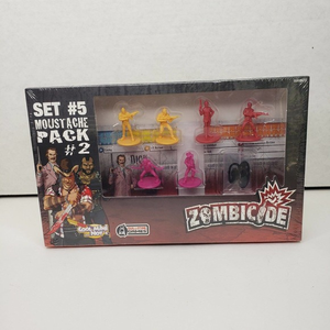 Zombicide Set 5 Moustache Pack #2 Kickstarter GUG0073 Dick Leroy Paul New Sealed